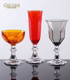 Ly Vang PP Acrylic Đỏ Alluriyyll - PP Acrylic Ruby Rouge Wines Glasses H18.5 270ML-LY THỦY TINH-CẬU HAI HOME DECOR