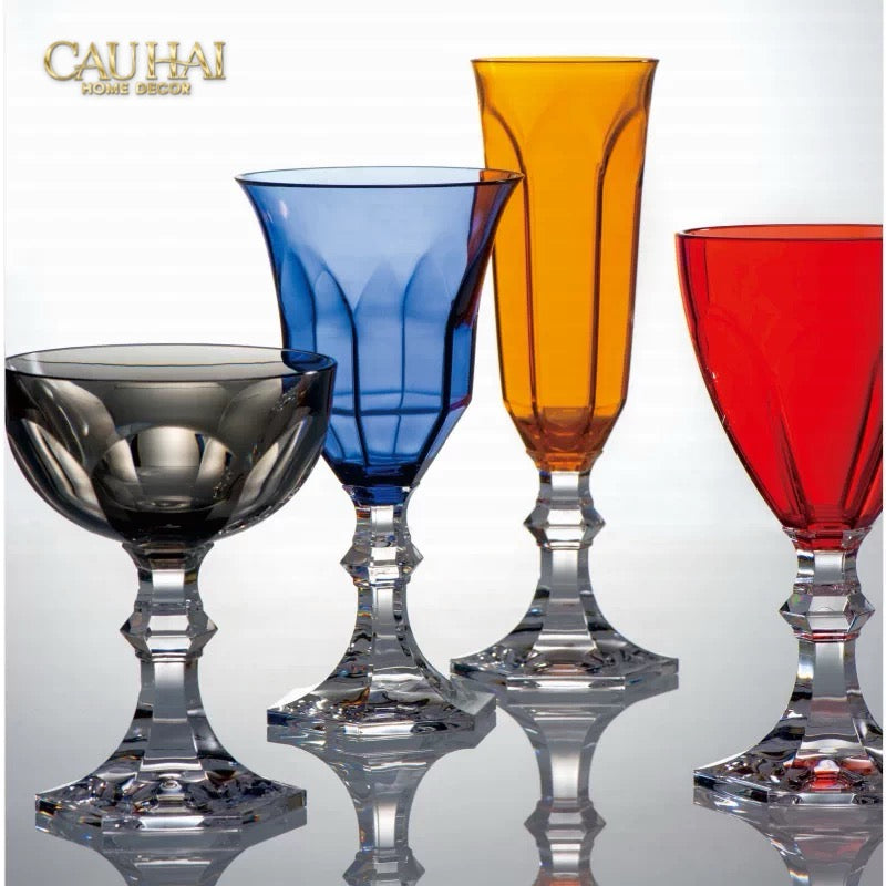 Ly Vang PP Acrylic Đỏ Alluriyyll - PP Acrylic Ruby Rouge Wines Glasses H18.5 270ML-LY THỦY TINH-CẬU HAI HOME DECOR