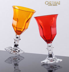 Ly Vang PP Acrylic Đỏ Alluriyyll - PP Acrylic Ruby Rouge Wines Glasses H18.5 270ML-LY THỦY TINH-CẬU HAI HOME DECOR