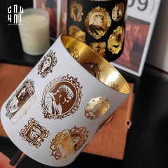 Ly Đựng Nến Royalty-LY THỦY TINH-CẬU HAI HOME DECOR
