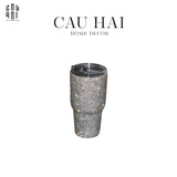 Ly Giữ Nhiệt Diamond Bling Bling Fancy 900Ml-LY THỦY TINH-CẬU HAI HOME DECOR
