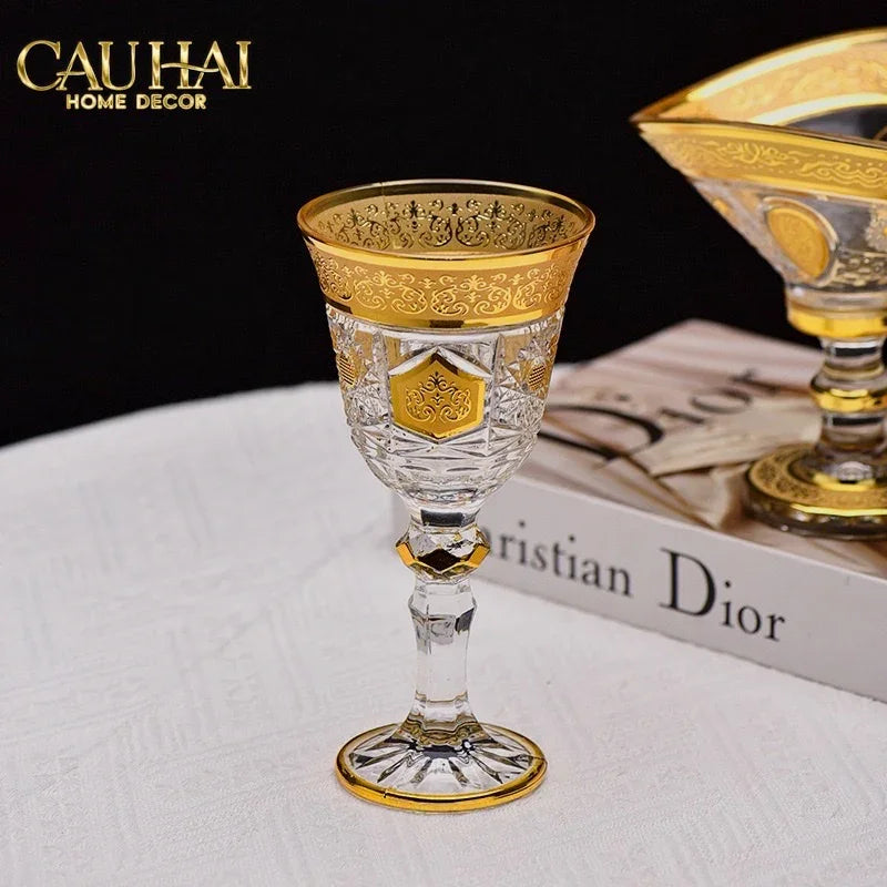 Ly Imperial Aureate Byzantine - Lumière D'Or Cristalleries Goblet-LY THỦY TINH-CẬU HAI HOME DECOR