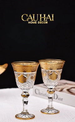 Ly Imperial Aureate Byzantine - Lumière D'Or Cristalleries Goblet-LY THỦY TINH-CẬU HAI HOME DECOR