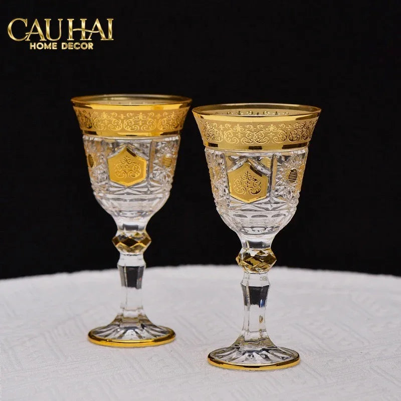 Ly Imperial Aureate Byzantine - Lumière D'Or Cristalleries Goblet-LY THỦY TINH-CẬU HAI HOME DECOR