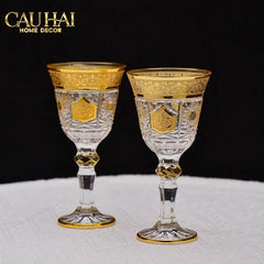 Ly Imperial Aureate Byzantine - Lumière D'Or Cristalleries Goblet-LY THỦY TINH-CẬU HAI HOME DECOR