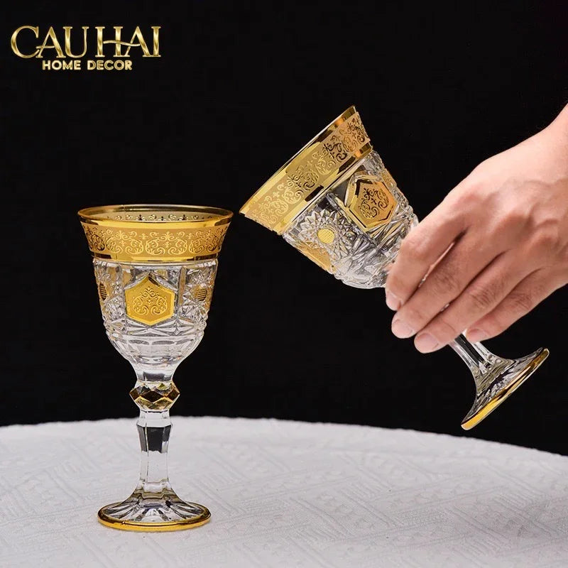 Ly Imperial Aureate Byzantine - Lumière D'Or Cristalleries Goblet-LY THỦY TINH-CẬU HAI HOME DECOR