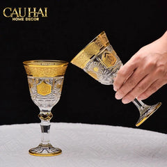 Ly Imperial Aureate Byzantine - Lumière D'Or Cristalleries Goblet-LY THỦY TINH-CẬU HAI HOME DECOR