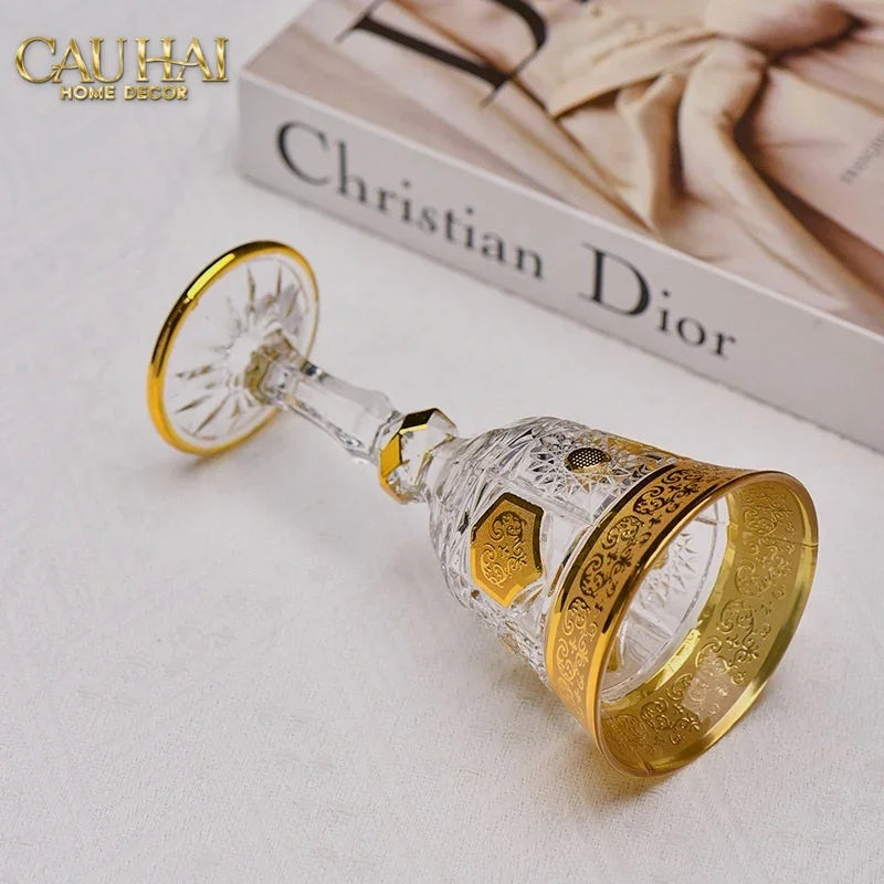 Ly Imperial Aureate Byzantine - Lumière D'Or Cristalleries Goblet-LY THỦY TINH-CẬU HAI HOME DECOR