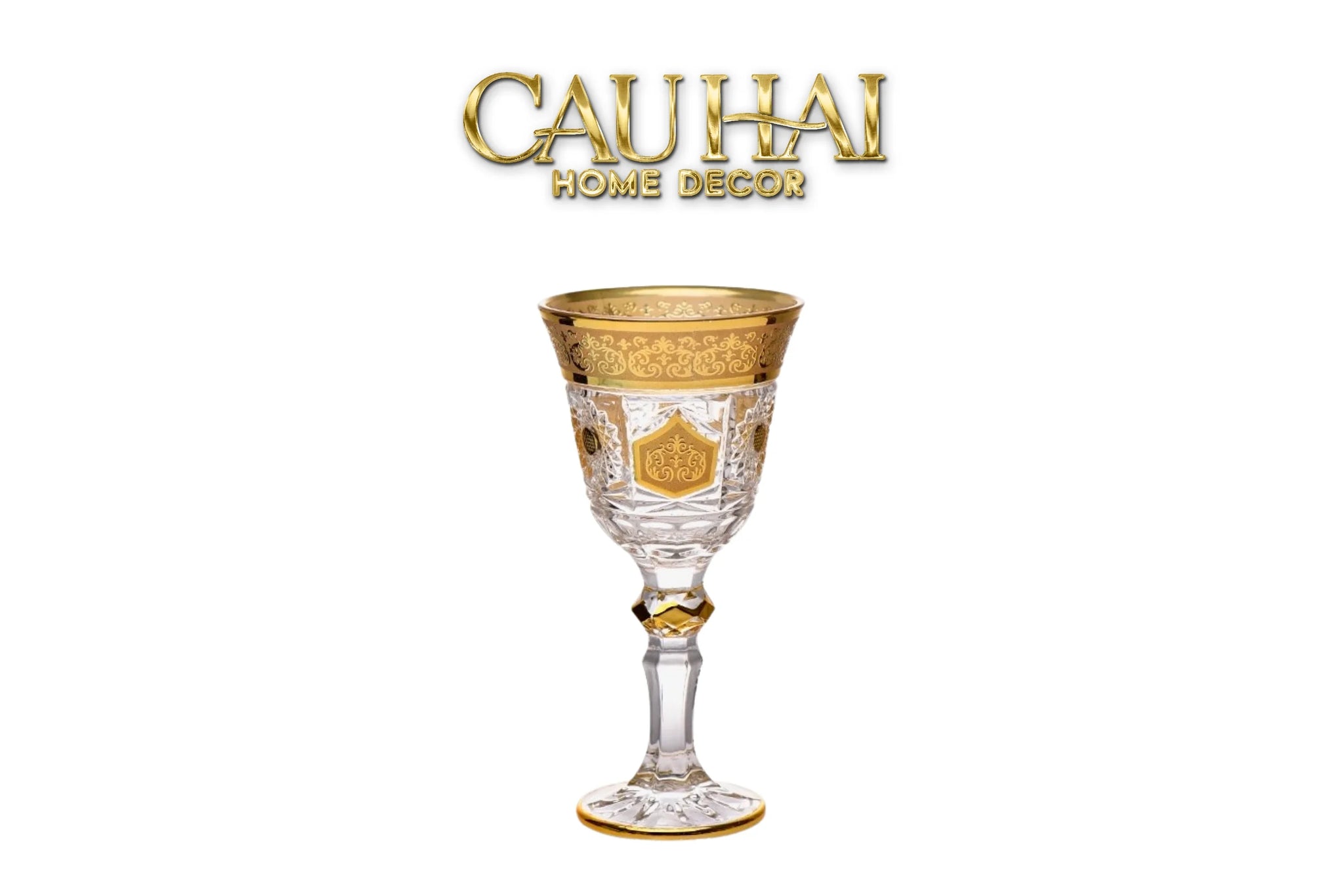 Ly Imperial Aureate Byzantine - Lumière D'Or Cristalleries Goblet-LY THỦY TINH-CẬU HAI HOME DECOR
