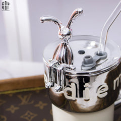 Ly Silver Bunny Ss22-LY THỦY TINH-CẬU HAI HOME DECOR