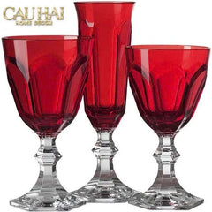 Ly Vang PP Acrylic Đỏ Alluriyyll - PP Acrylic Ruby Rouge Wines Glasses H18.5 270ML-LY THỦY TINH-CẬU HAI HOME DECOR