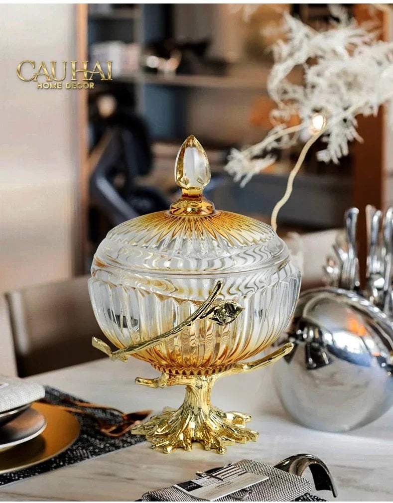 Maison Couture - Amber Branch Bonbonnière Impériale-Hoa Lụa-CẬU HAI HOME DECOR