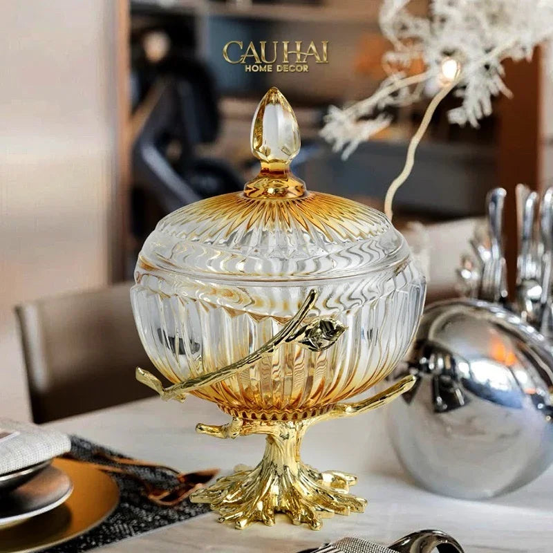 Maison Couture - Amber Branch Bonbonnière Impériale-Hoa Lụa-CẬU HAI HOME DECOR