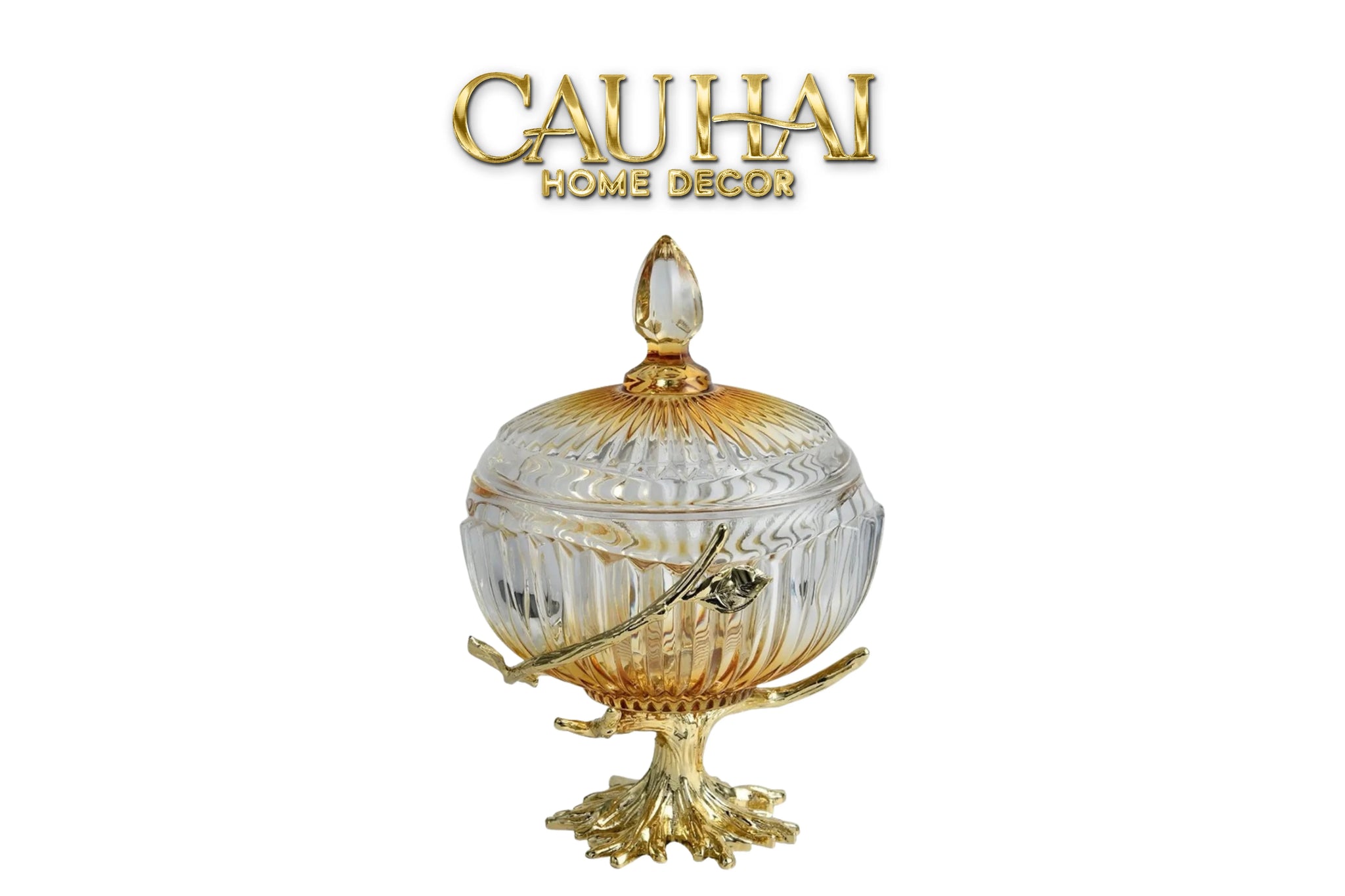 Maison Couture - Amber Branch Bonbonnière Impériale-Hoa Lụa-CẬU HAI HOME DECOR