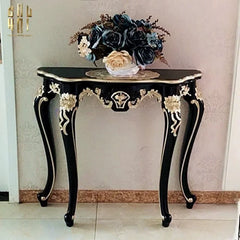 Maison Couture - Bàn Console "Lys De Versailles". - Hàng Đặt-LY THỦY TINH-CẬU HAI HOME DECOR
