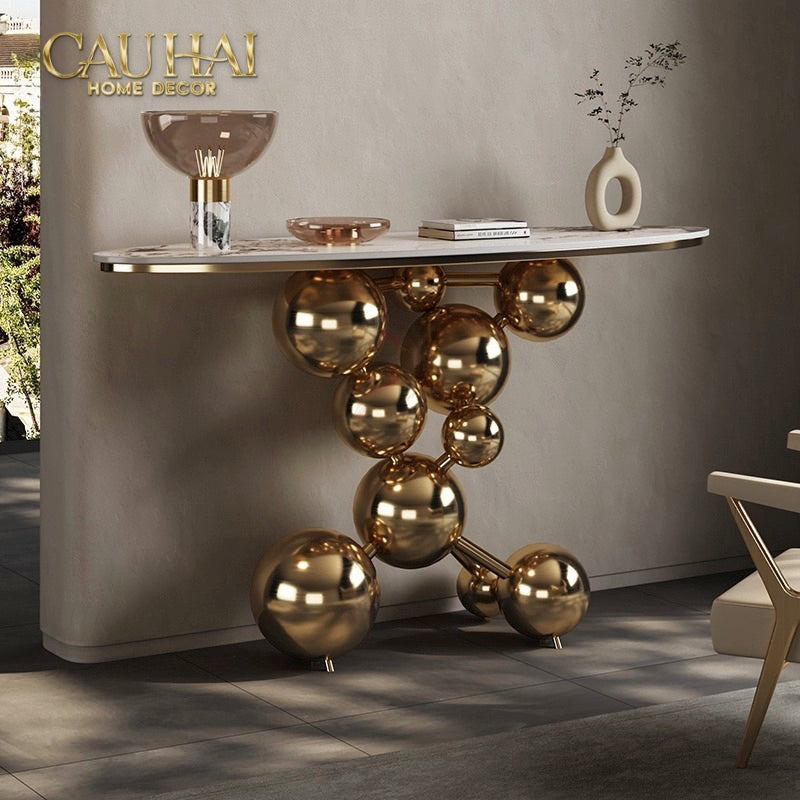 Maison Couture - Bàn Console Trang Trí Cao Cấp Sphère Royale Table-BÀN SOFA-CẬU HAI HOME DECOR-CẬU HAI HOME DECOR