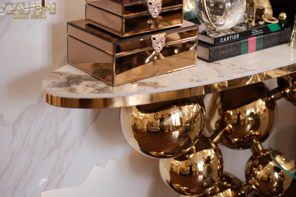 Maison Couture - Bàn Console Trang Trí Cao Cấp Sphère Royale Table-BÀN SOFA-CẬU HAI HOME DECOR-CẬU HAI HOME DECOR
