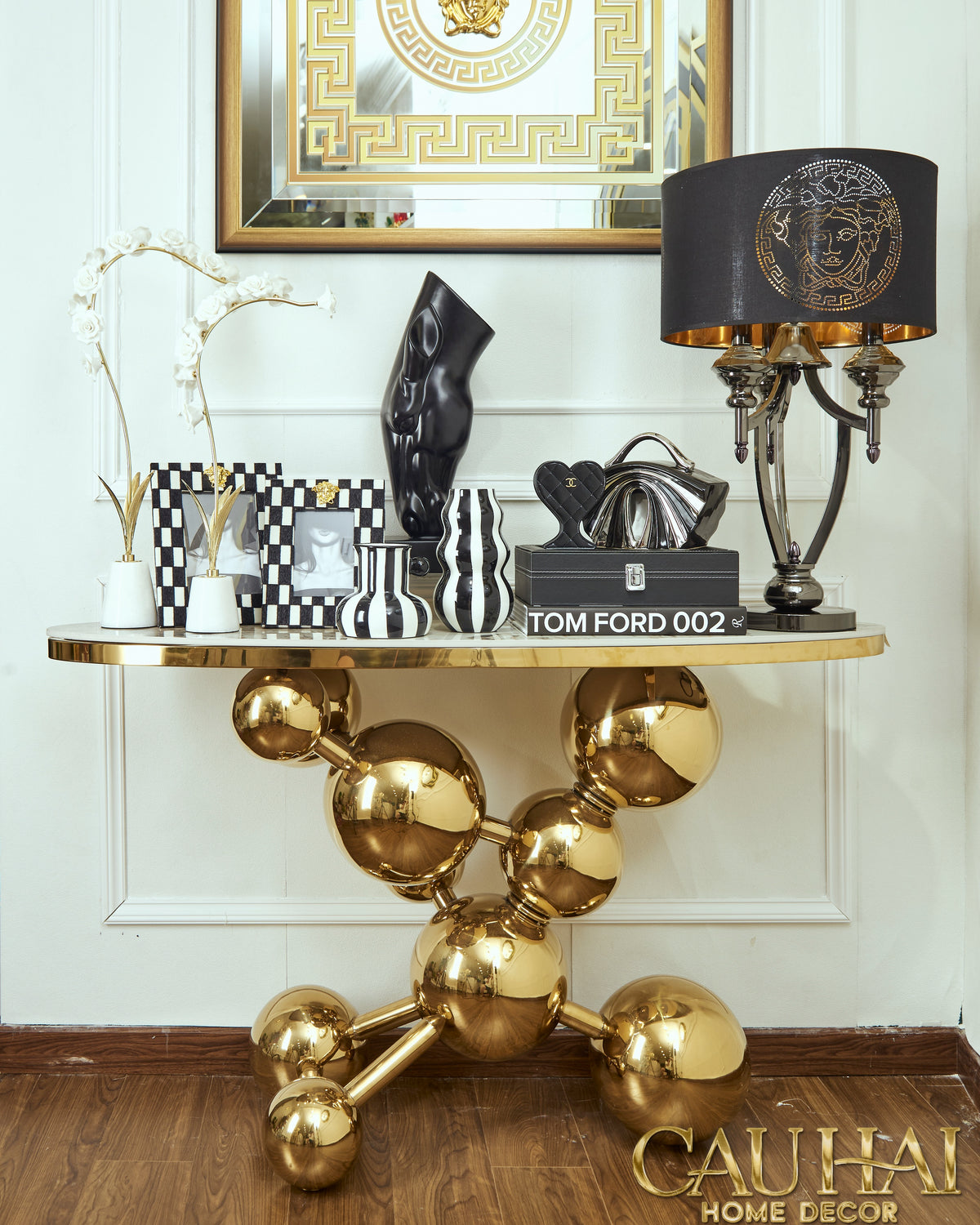 Maison Couture - Bàn Console Trang Trí Cao Cấp Sphère Royale Table-BÀN SOFA-CẬU HAI HOME DECOR-CẬU HAI HOME DECOR