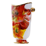Maison Couture - Bình Hoa Bình Hoa Dáng Đàn Lyre - Prospérité Florissante - Lyre Silhouette Amphora Vase H28-BÌNH HOA-Đối tác tại Trung Quốc theo từng đơn đặt hàng-CẬU HAI HOME DECOR