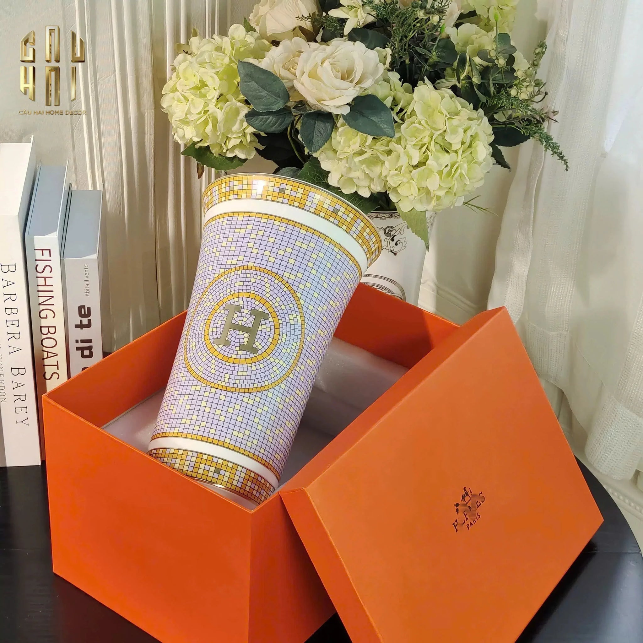 Maison Couture - Bình Hoa Cao Cấp Mystic Helios Ss25-CẬU HAI HOME DECOR