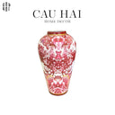 Maison Couture - Bình Hoa Ceramic Jungle Pinky By D.O Ss25-BÌNH HOA-CẬU HAI HOME DECOR