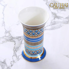 Maison Couture - Bình Hoa Colonne Impériale Azure H19-BÌNH HOA-CẬU HAI HOME DECOR