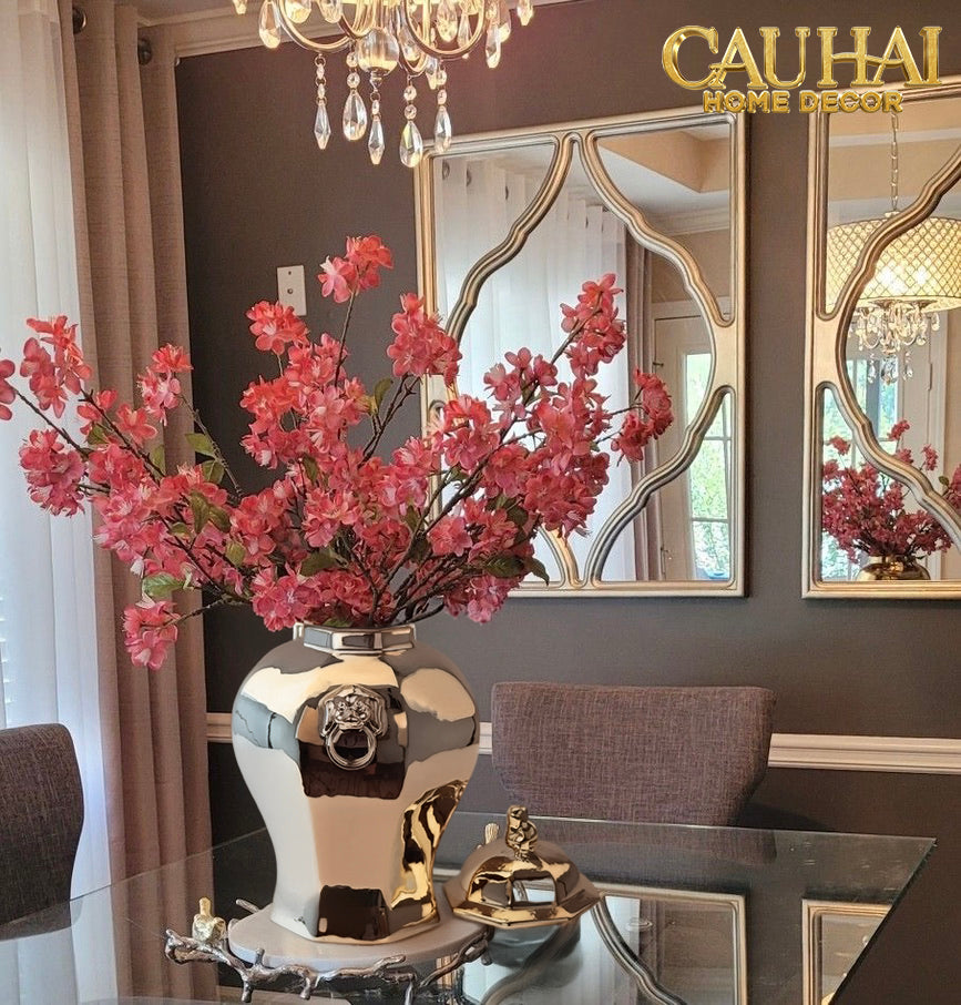 Maison Couture - Bình Hoa Hoàng Kim Nghê - Imperial Lion Regent Vessel-BÌNH HOA-CẬU HAI HOME DECOR