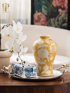 Maison Couture - Bình Hoa Hoàng Kim Soleil Royal H33-BÌNH HOA-CẬU HAI HOME DECOR