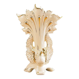 Maison Couture - Bình Hoa Khổng Tước Sứ Ngọc Cao Cấp Impérial Paon Empress Fan 33x48-BÌNH HOA-Đối tác tại Trung Quốc theo từng đơn đặt hàng-CẬU HAI HOME DECOR