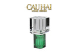 Maison Couture - Bình Hoa Pha Lê Atelier Émeraude Crystal Geometric Vessel 10x19-BÌNH HOA-CẬU HAI HOME DECOR