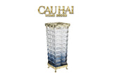 Maison Couture - Bình Hoa Pha Lê Azure Obelisk Cristalleries 22/32-BÌNH HOA-CẬU HAI HOME DECOR