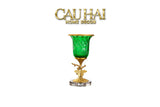 Maison Couture - Bình Hoa Pha Lê Brasson Papillon Emerald H30-BÌNH HOA-CẬU HAI HOME DECOR