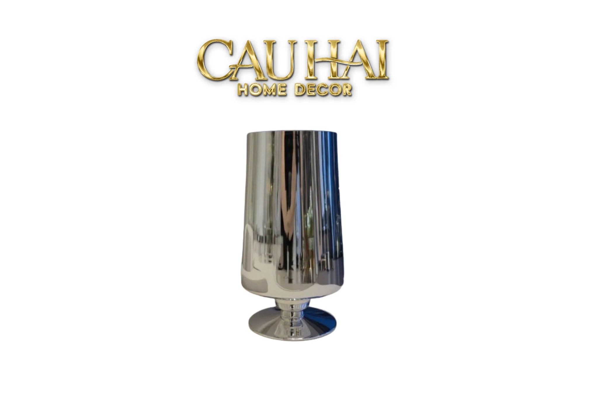 Maison Couture - Bình Hoa Platinum Cristallerie Platinum Elysium. 14x34-BÌNH HOA-CẬU HAI HOME DECOR