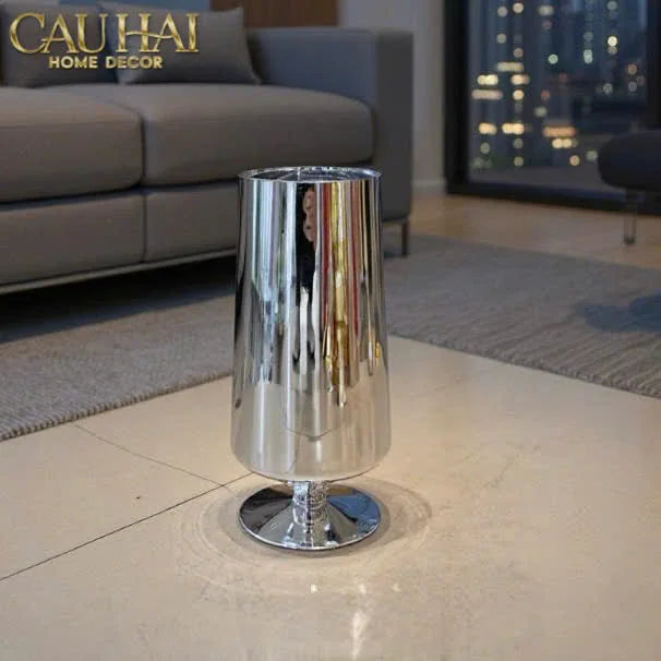 Maison Couture - Bình Hoa Platinum Cristallerie Platinum Elysium. 14x34-CẬU HAI HOME DECOR