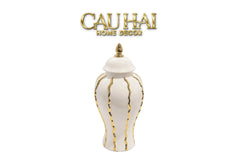 Maison Couture - Bình Hoa Porcelain Atelier Flynn H60-BÌNH HOA-CẬU HAI HOME DECOR