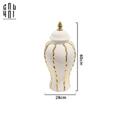 Maison Couture - Bình Hoa Porcelain Atelier Flynn H60-CẬU HAI HOME DECOR