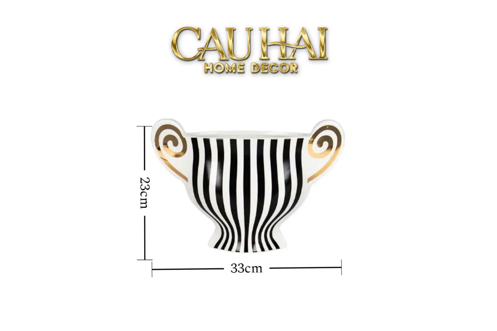 Maison Couture - Bình Hoa Renaissance Grecque Soho Medusa S22/S36-CẬU HAI HOME DECOR