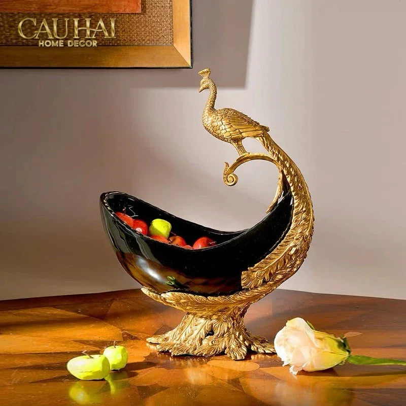 Maison Couture – Bình Hoa Sứ Đồng Imperium Empire Amphora Of Dionysus - Barocco Divine Vase H52-BÌNH HOA-CẬU HAỊ HOME DECOR-CẬU HAI HOME DECOR