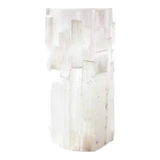 Maison Couture - Bình Hoa Thạch Anh Trắng Elite Quartz Allure Gemstone Vases H30-BÌNH HOA-Đối tác tại Trung Quốc theo từng đơn đặt hàng-CẬU HAI HOME DECOR