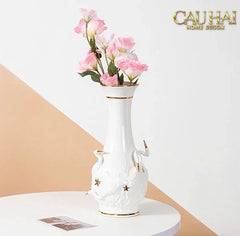 Maison Couture - Bình Hoa Thiên Nga - Odette Impériale Swan Princess Vase H31-BÌNH HOA-CẬU HAI HOME DECOR