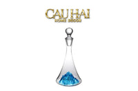 Maison Couture - Bình Pha Lê Decanter Red Wine Oceanami Blue Gems 1150Ml-CẬU HAI HOME DECOR
