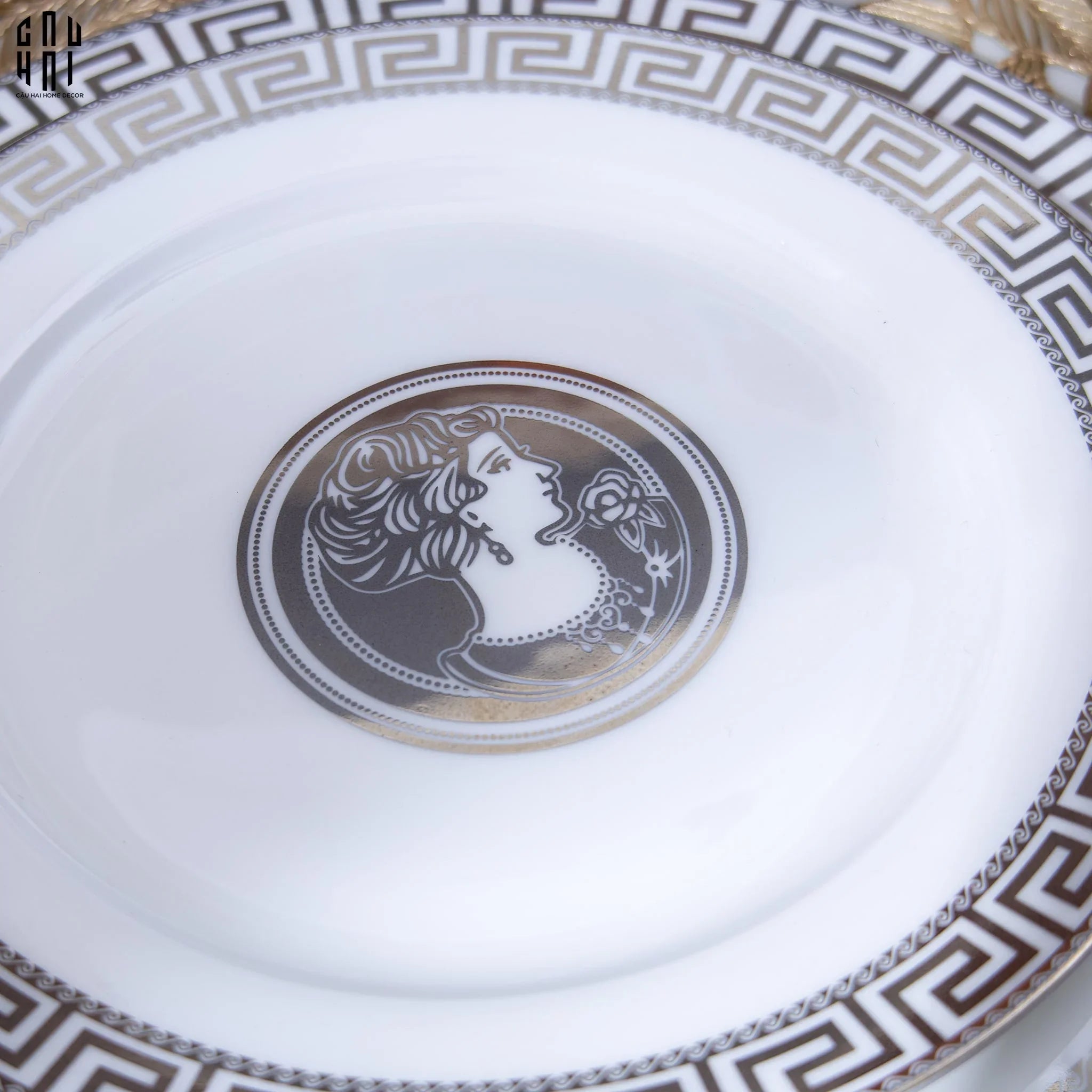 Maison Couture - Bộ Đĩa Âu 1 Người Dinner Set Au Revoir Eleanor 8Pcs-SET BÌNH TRÀ-CẬU HAI HOME DECOR