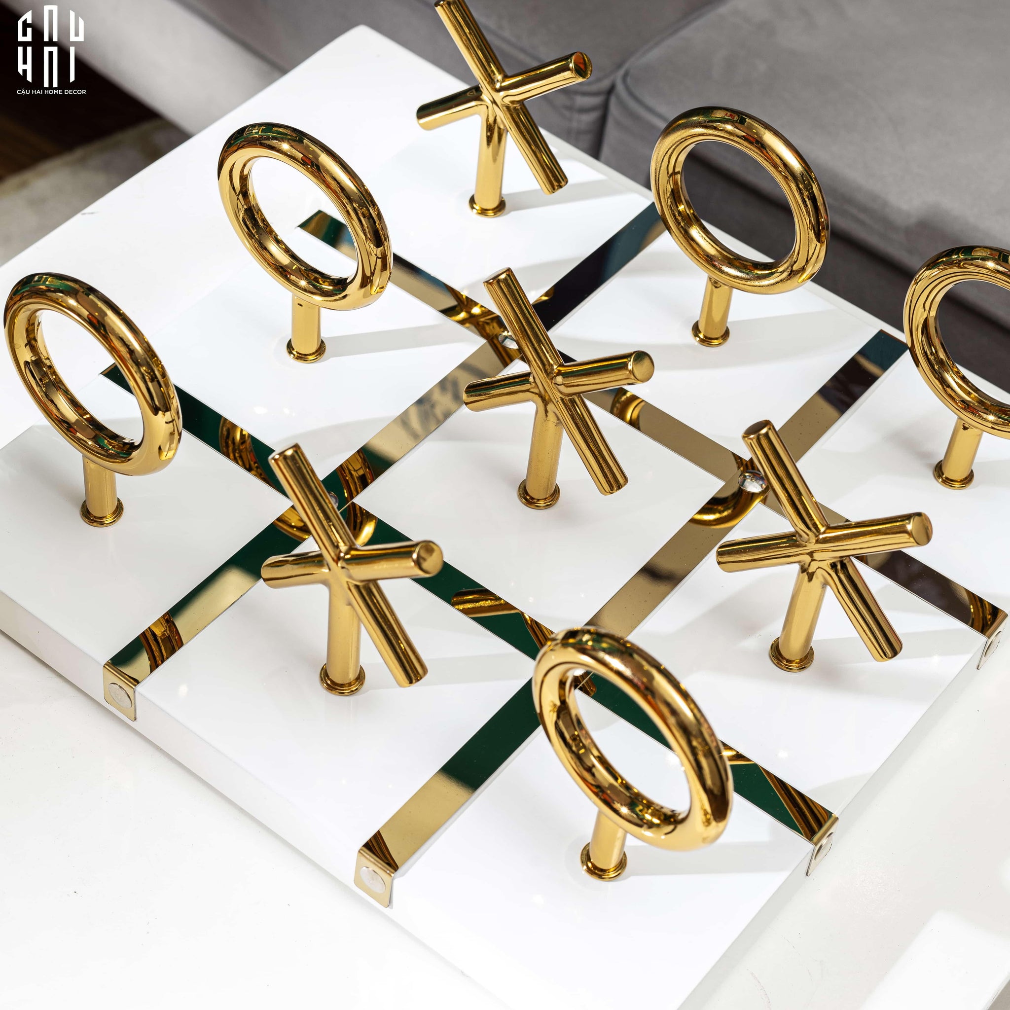 Maison Couture - Board Game - Standing Luxury Tic Tac Toe Fw25-ĐỒ CHƠI & THÚ BÔNG-CẬU HAI HOME DECOR