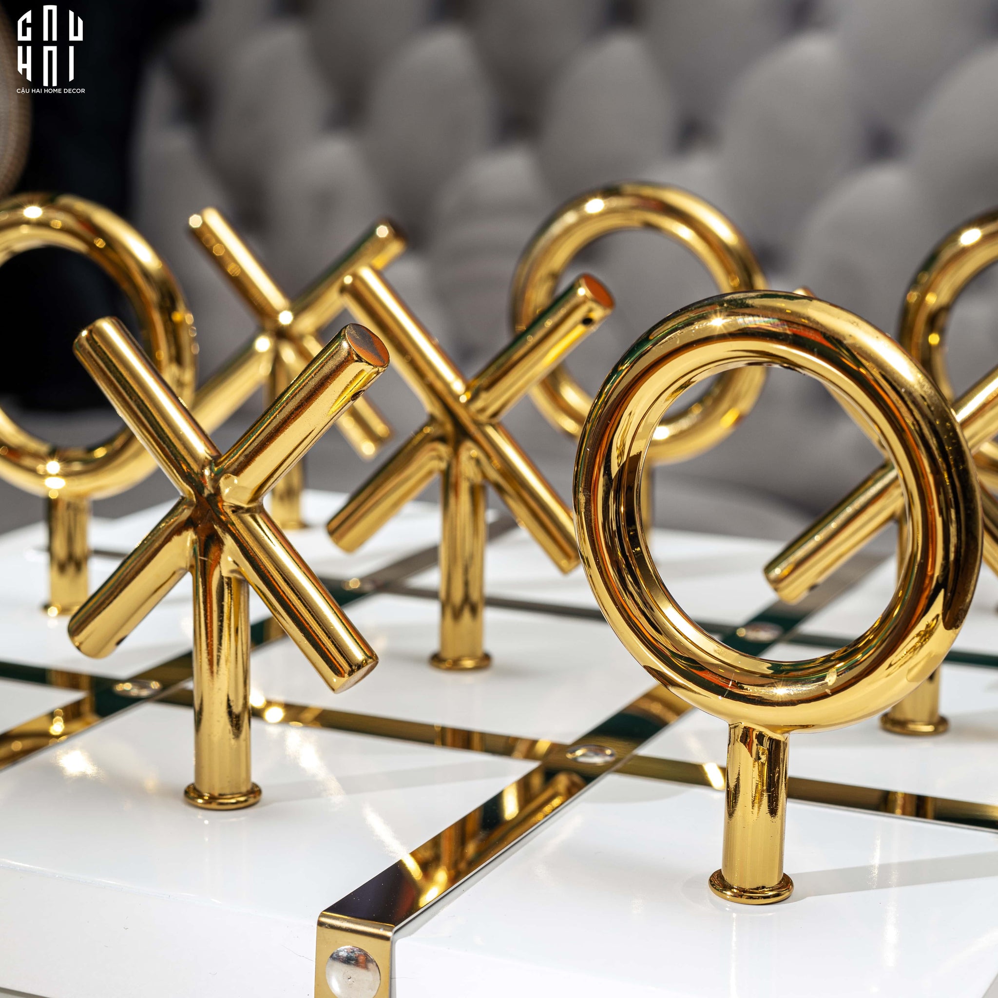 Maison Couture - Board Game - Standing Luxury Tic Tac Toe Fw25-ĐỒ CHƠI & THÚ BÔNG-CẬU HAI HOME DECOR