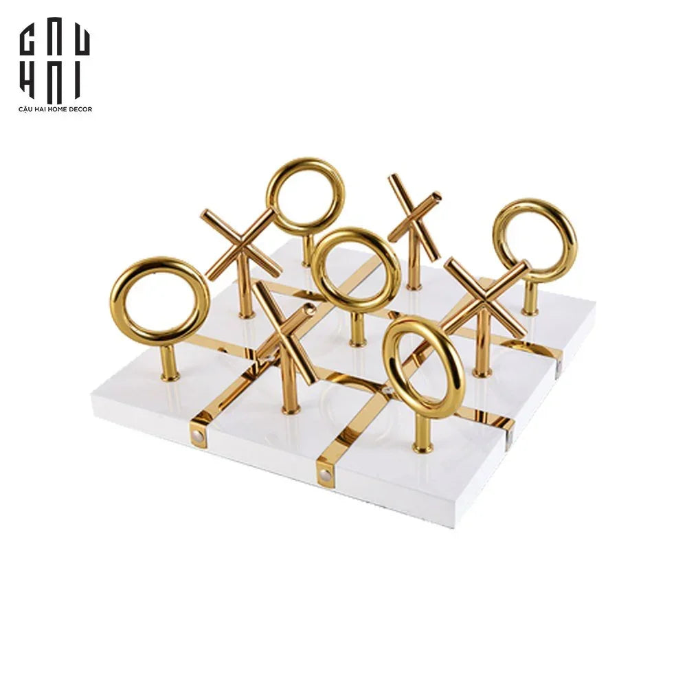 Maison Couture - Board Game - Standing Luxury Tic Tac Toe Fw25-ĐỒ CHƠI & THÚ BÔNG-CẬU HAI HOME DECOR