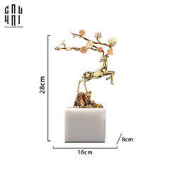 Maison Couture - Brasson Marble Jewelry - Spring Elk Ss25-TRANG TRÍ GIÁNG SINH-CẬU HAI HOME DECOR