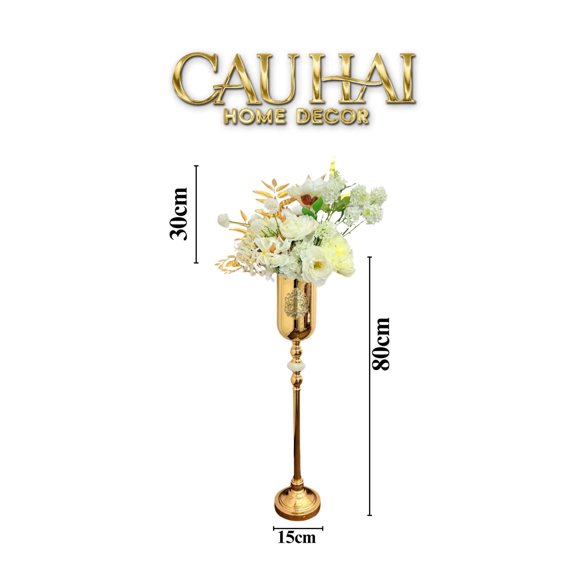 Maison Couture - Đế Cắm Hoa L’Élégance Du Rose H80-BÌNH HOA-CẬU HAI HOME DECOR