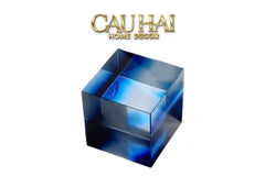 Maison Couture - Đế Đá Pha Lê Lập Phương Milky Way Cristalleries Stones Eight³ 8³-TƯỢNG TRANG TRÍ-CẬU HAI HOME DECOR