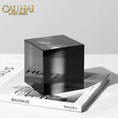 Maison Couture - Đế Đá Pha Lê Lập Phương Milky Way Cristalleries Stones Eight³ 8³-TƯỢNG TRANG TRÍ-CẬU HAI HOME DECOR