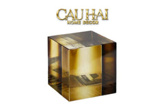 Maison Couture - Đế Đá Pha Lê Lập Phương Milky Way Cristalleries Stones Eight³ 8³-TƯỢNG TRANG TRÍ-CẬU HAI HOME DECOR